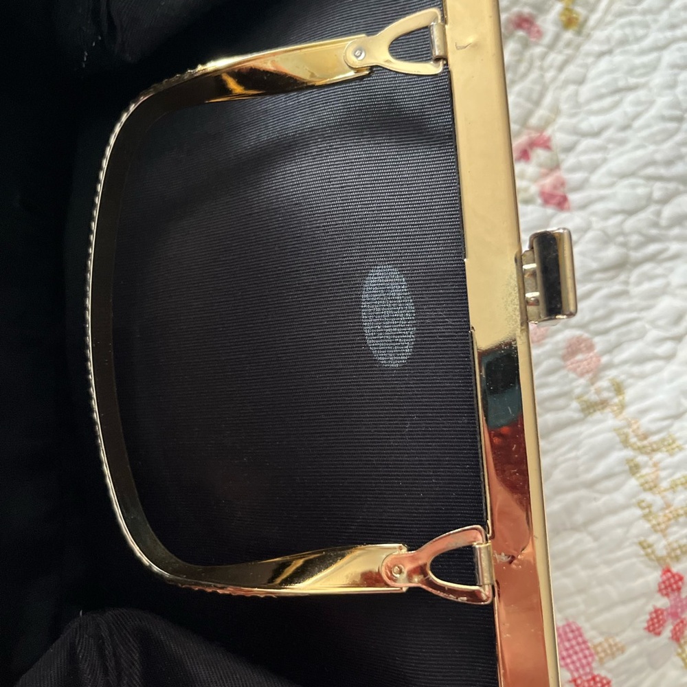 Vintage Ande Black Patent Leather Bag/Clutch “60’s” - Picture 6 of 12